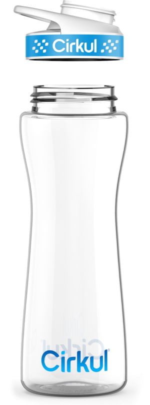 Reward: 22oz Plastic Bottle & Comfort Grip Lid