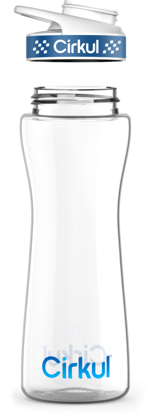 Reward: 22oz Plastic Bottle & Comfort Grip Lid